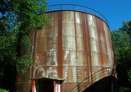 Foto av cisternen